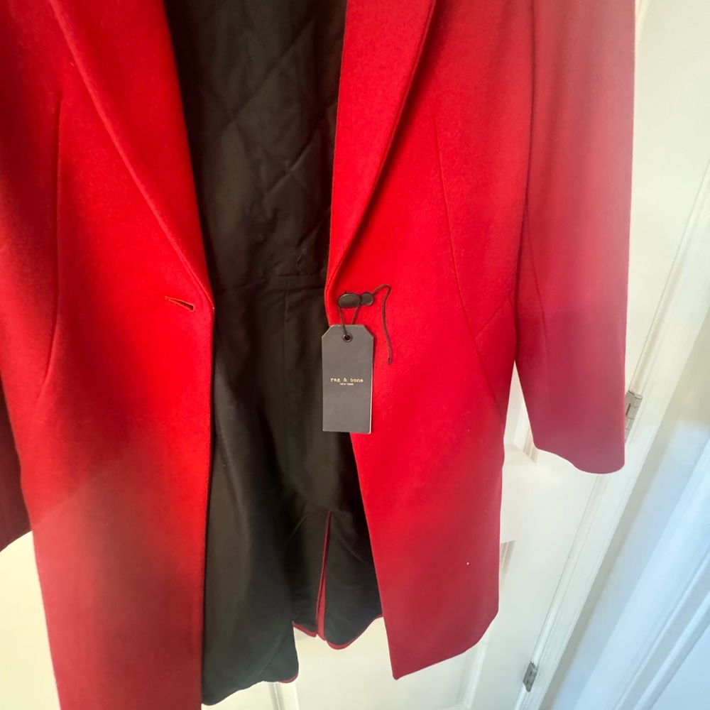 Beautiful Rag and Bone trench coat!! Must have worn a few times. - Picture 2 of 4